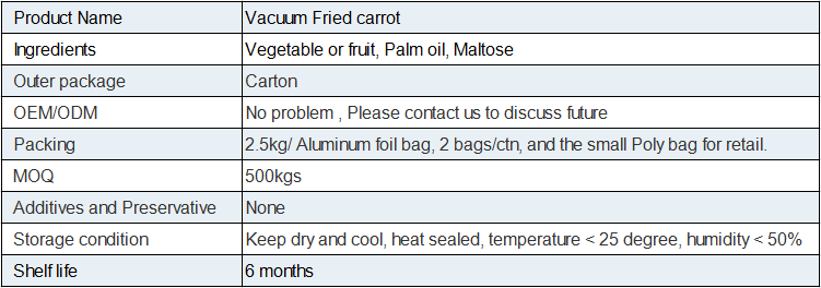 Vacuum Fried Carrot(图1)