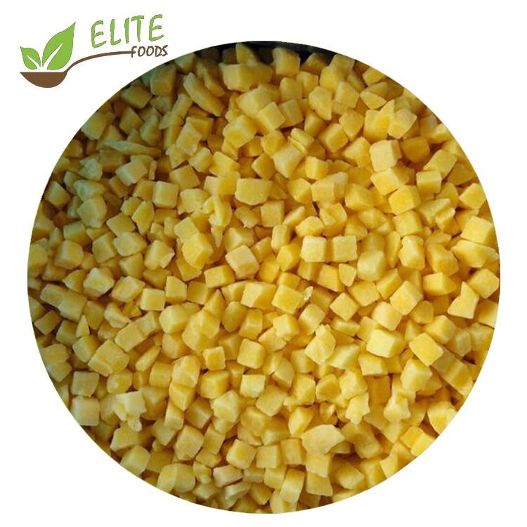 IQF Diced Yellow Peach