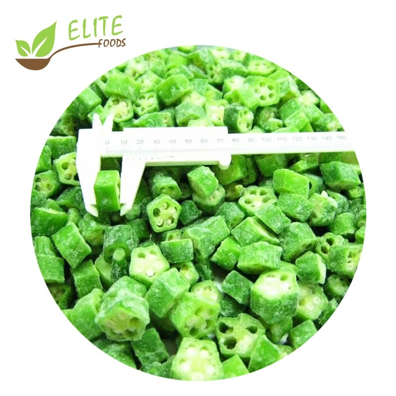 Organic IQF Frozen Okra Cuts