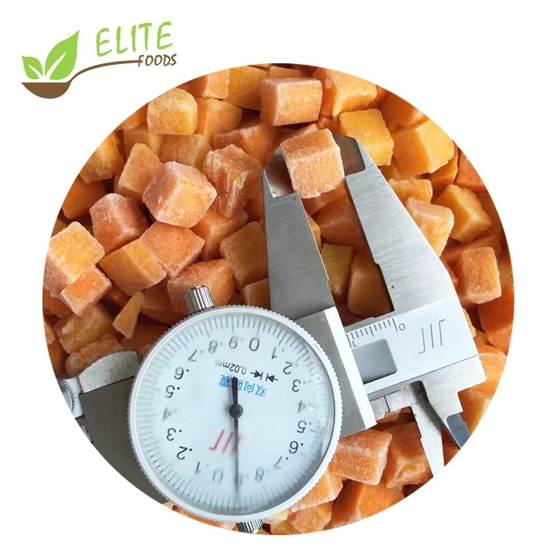 Organic IQF Frozen Carrot Dices