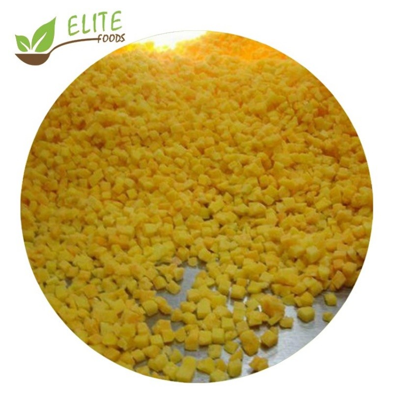 IQF Frozen Yellow Peach Dice