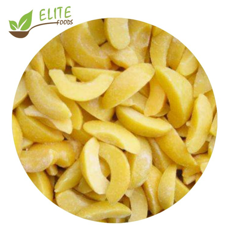 IQF Frozen Yellow Peach Slice