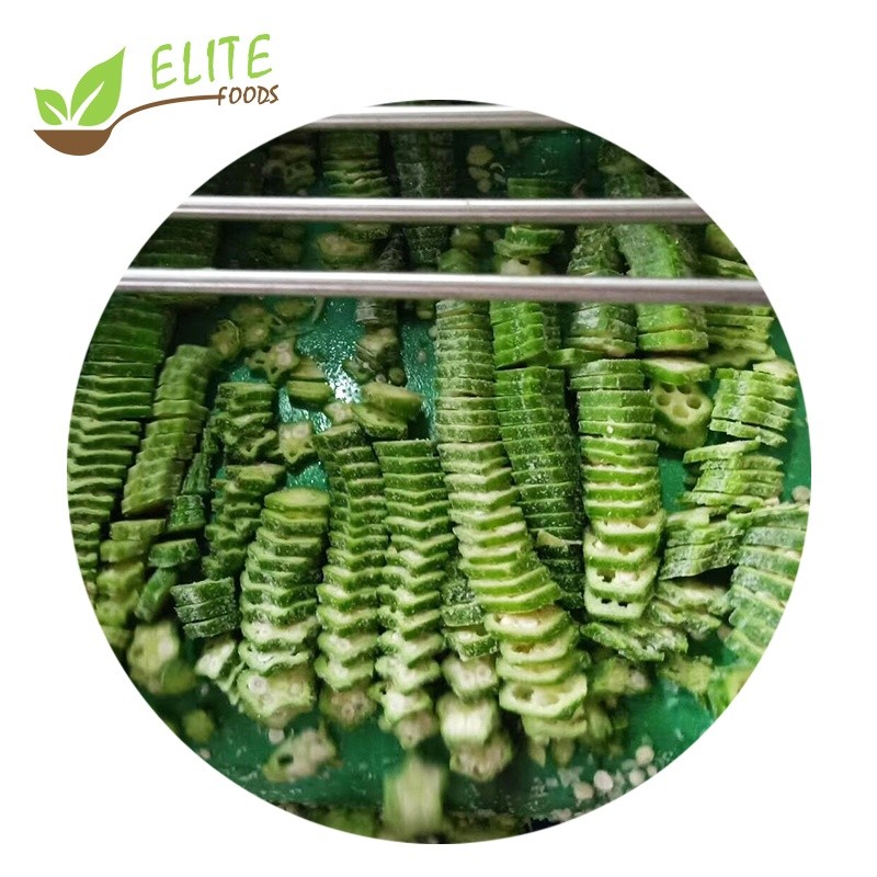IQF Frozen Okra Cut