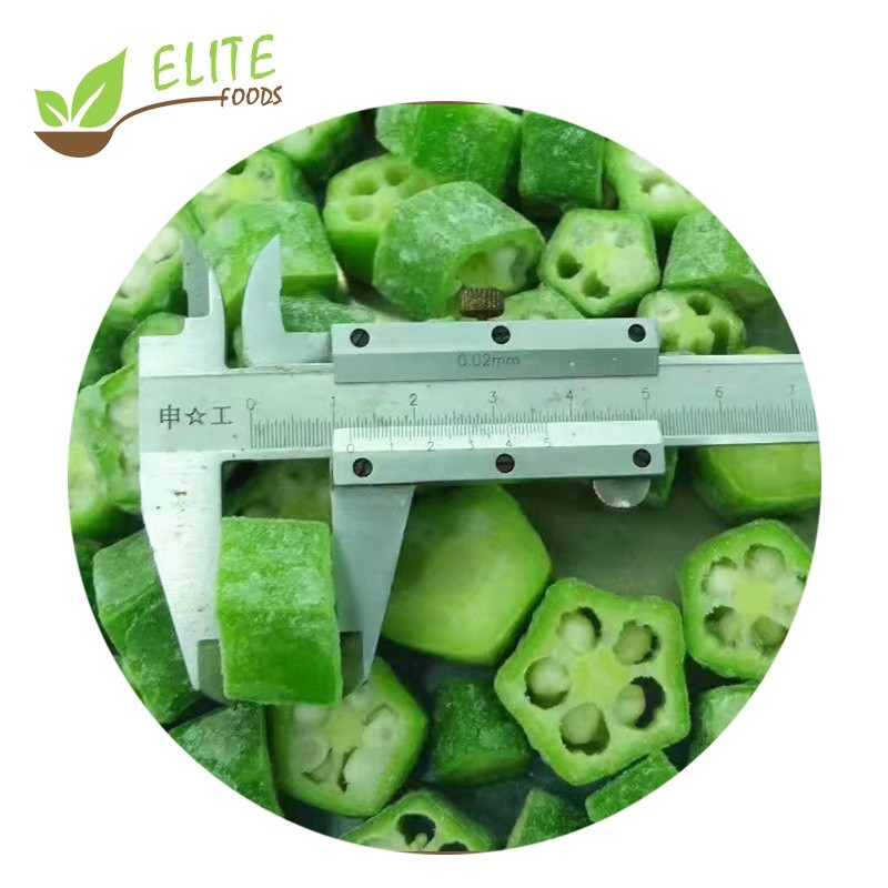 IQF Frozen Okra Cut